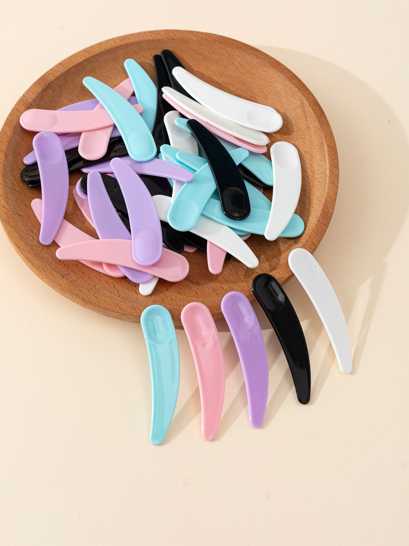 Eye Mask Heated - Hot sale 50pcs/pack mini cosmetic spatula