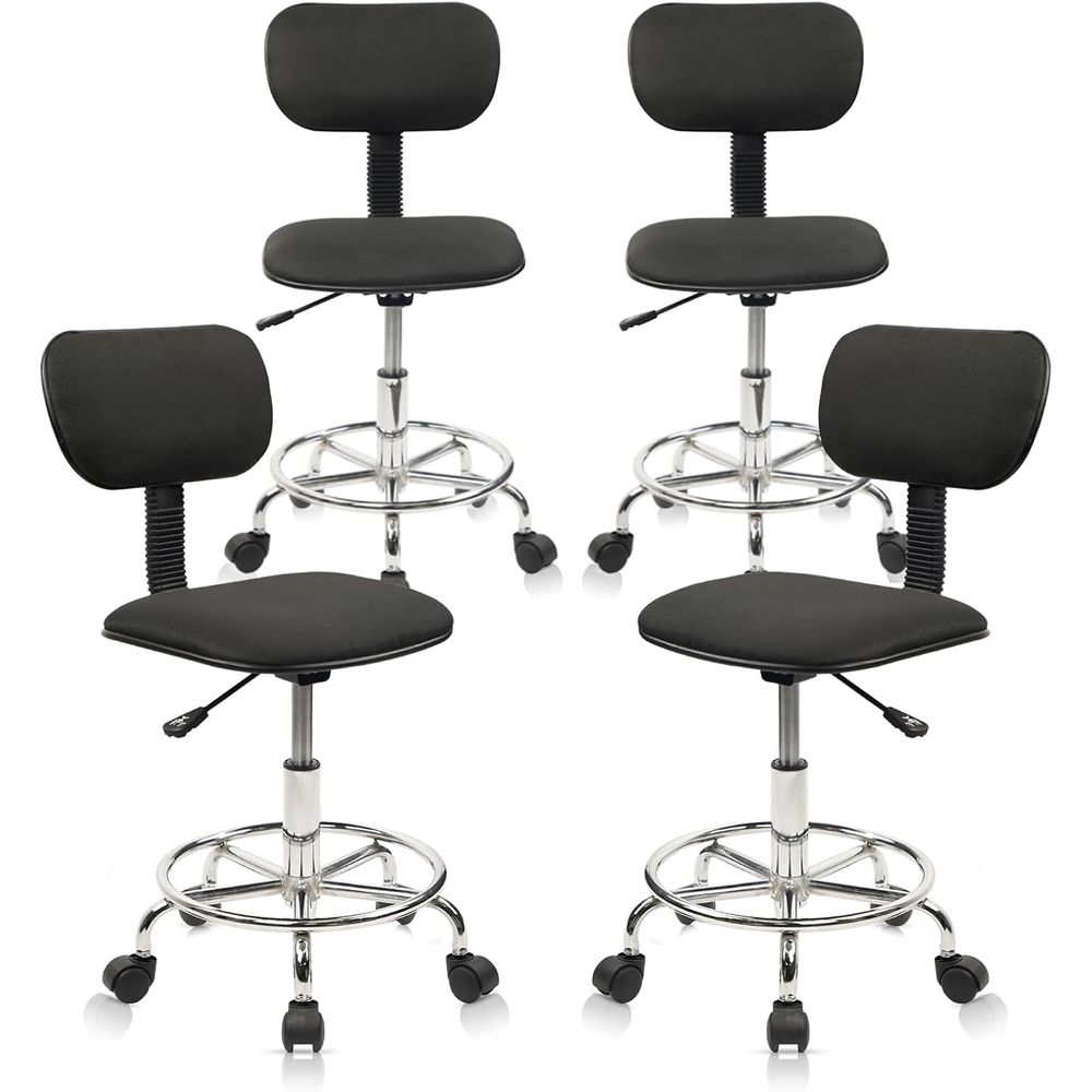 Spa & Wellness Hotel Diamond Ustroń - Adjustable Height Swivel Stool with Backrest,
