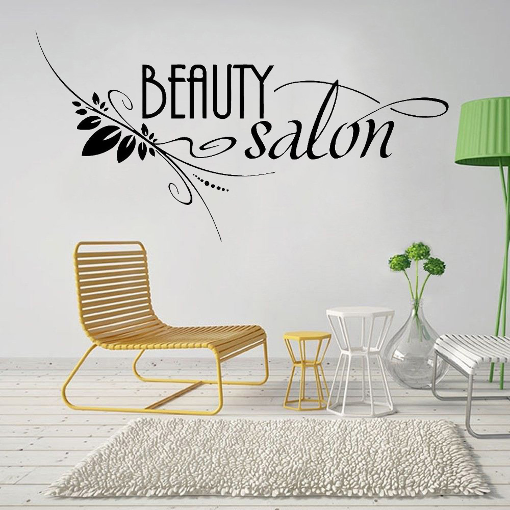 Spa Wellness Locations - Beauty Salon Sign Vinyl Wall Stickers