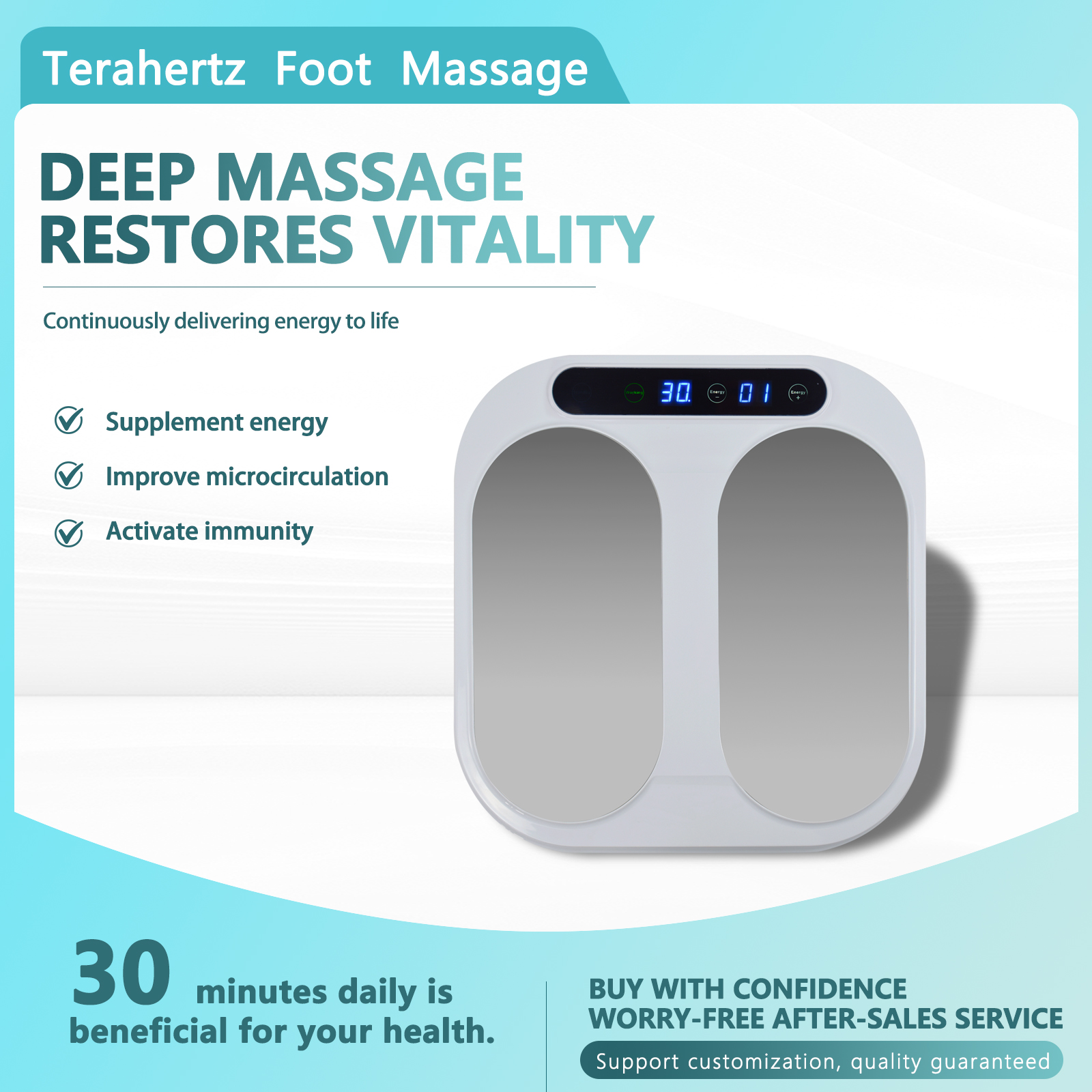 Spa Wellness Health - Terahertz P90 P100 Electromagnetic Foot Health