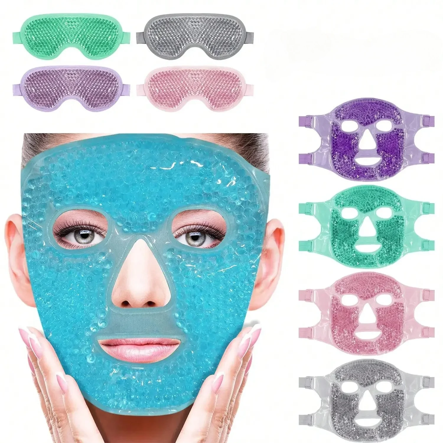 Eye Mask Heated - Gel Cooling Ice Face Eye Mask