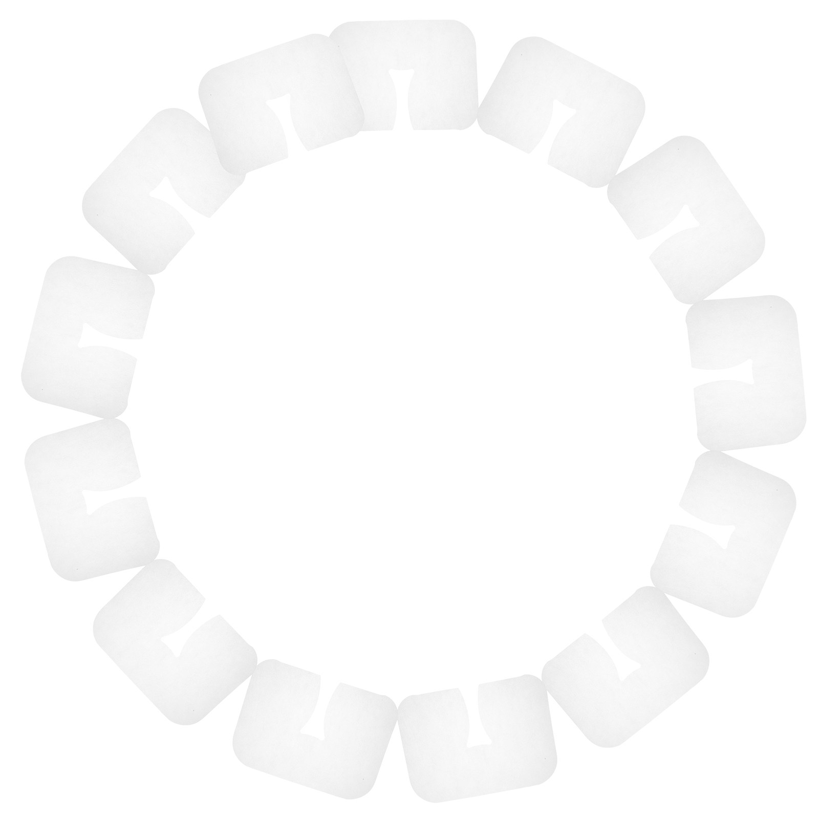 Spa Wellness Beauty - 100Pcs Disposable Pillow Covers White Non