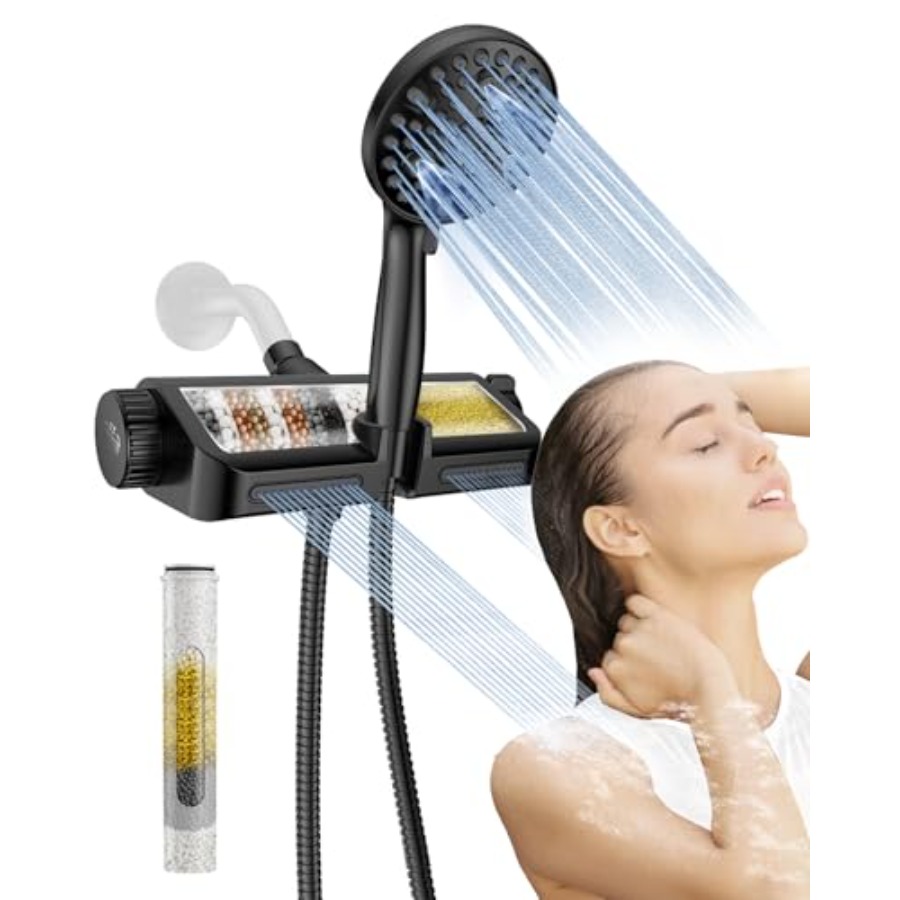 Spa & Wellness Hotel Diamond Ustroń - Filtered Shower Head with Handheld Combo