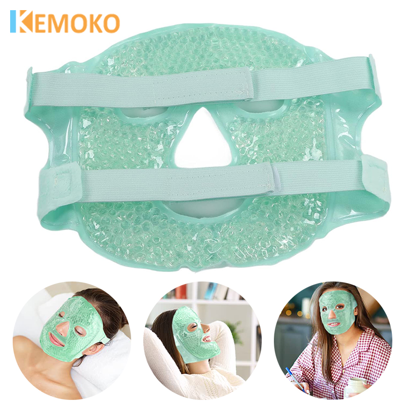 Ice Mask Cold Face Eye Mask Ic - Eye Mask Heated review and price