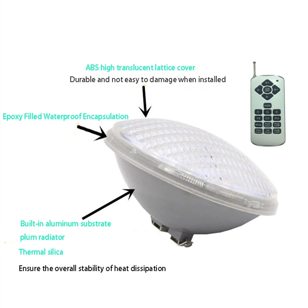 45W 25W PAR56 RGB LED Swimming - Xy Spa & Wellness review and price
