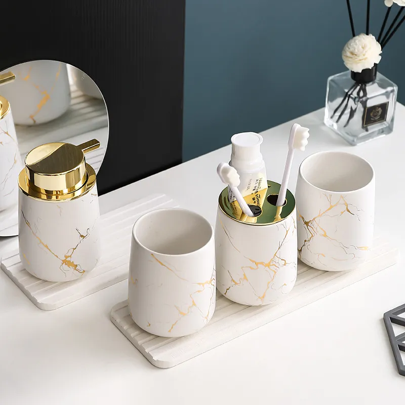 Matte Gold Ceramics Bathroom S - Spa Wellness Locations review and price