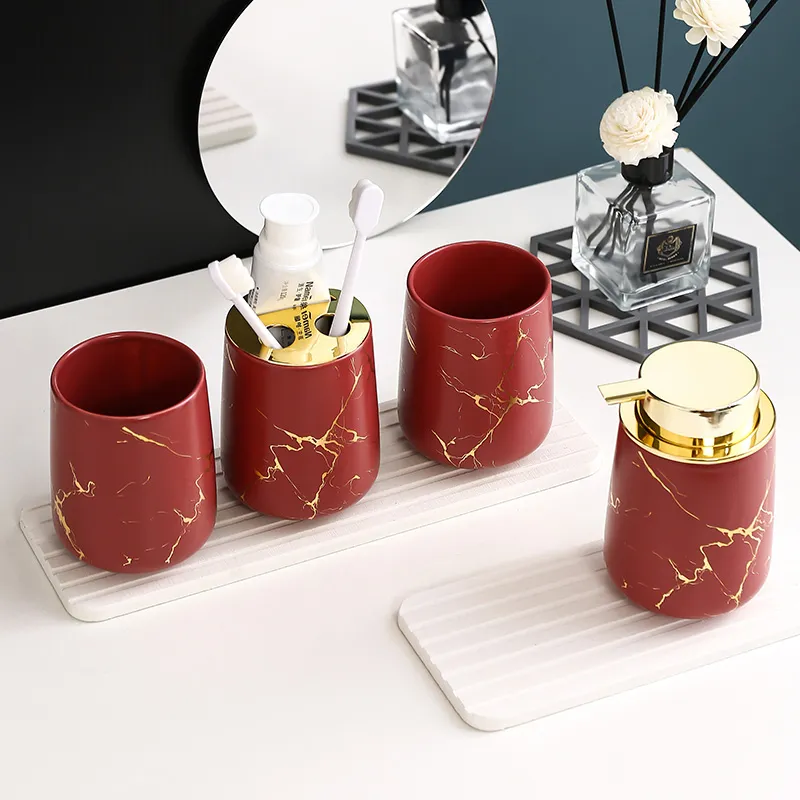 Matte Gold Ceramics Bathroom S - Spa Wellness Locations review and price