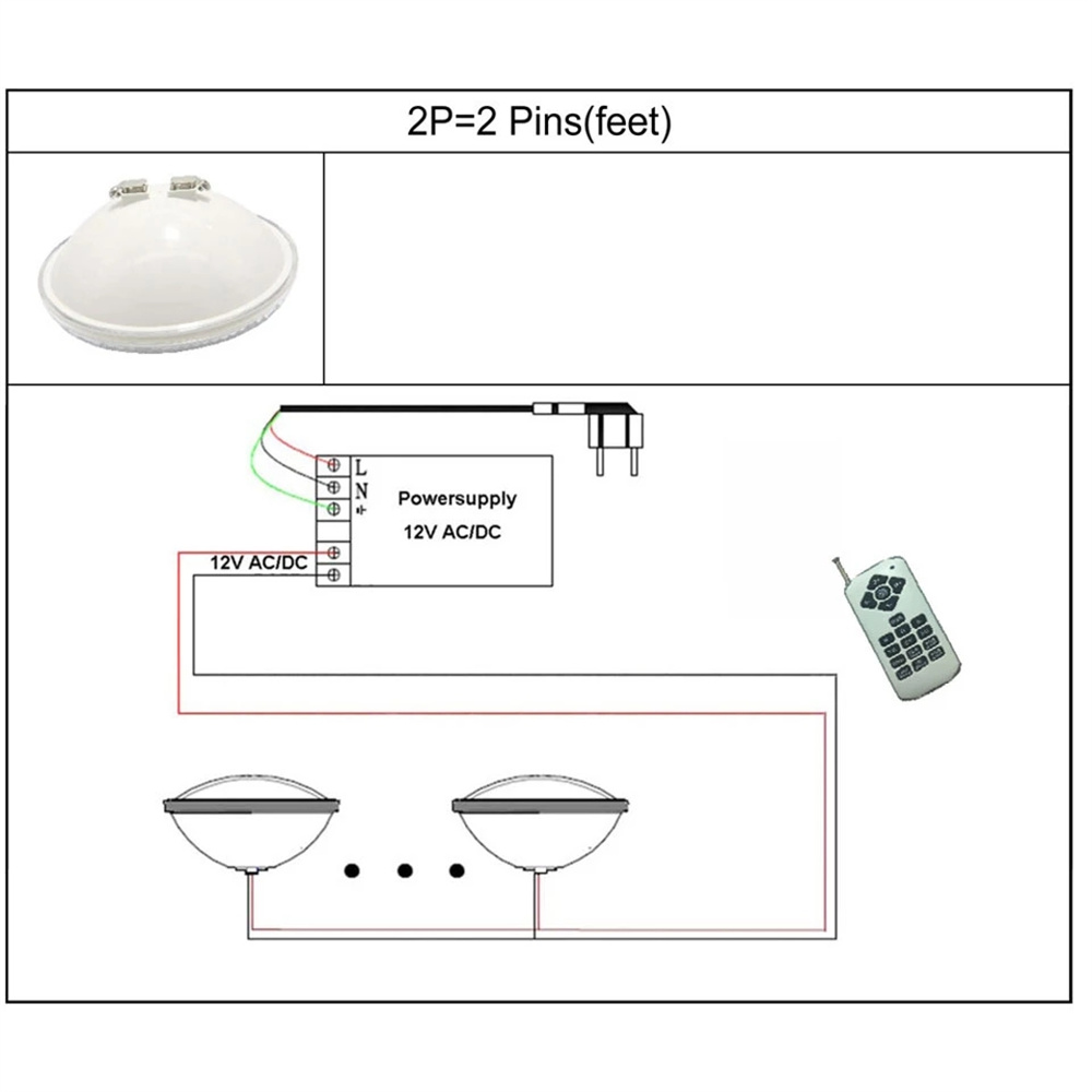 45W 25W PAR56 RGB LED Swimming - Xy Spa & Wellness review and price