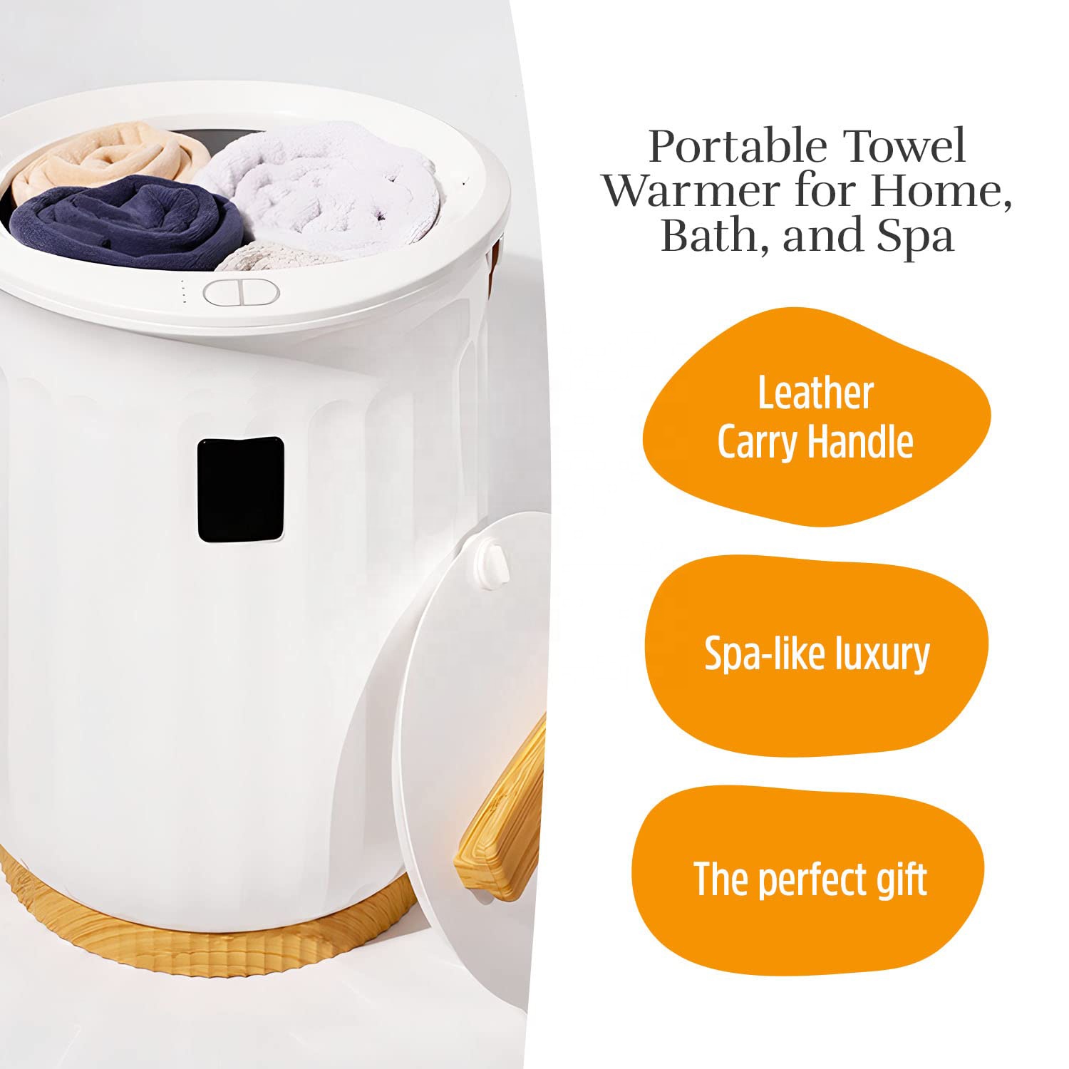 20L Towel Warmer Bucket with T - Spa & Wellness Hotel Diamond Ustroń review and price