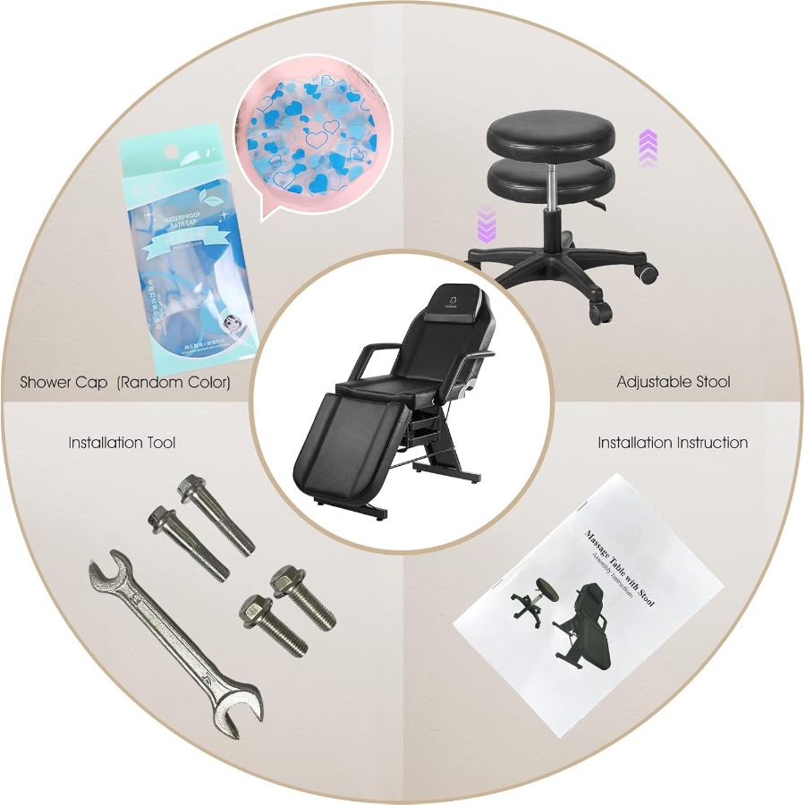 Adjustable MultiPurpose 73Inch - Spa Wellness Beauty review and price