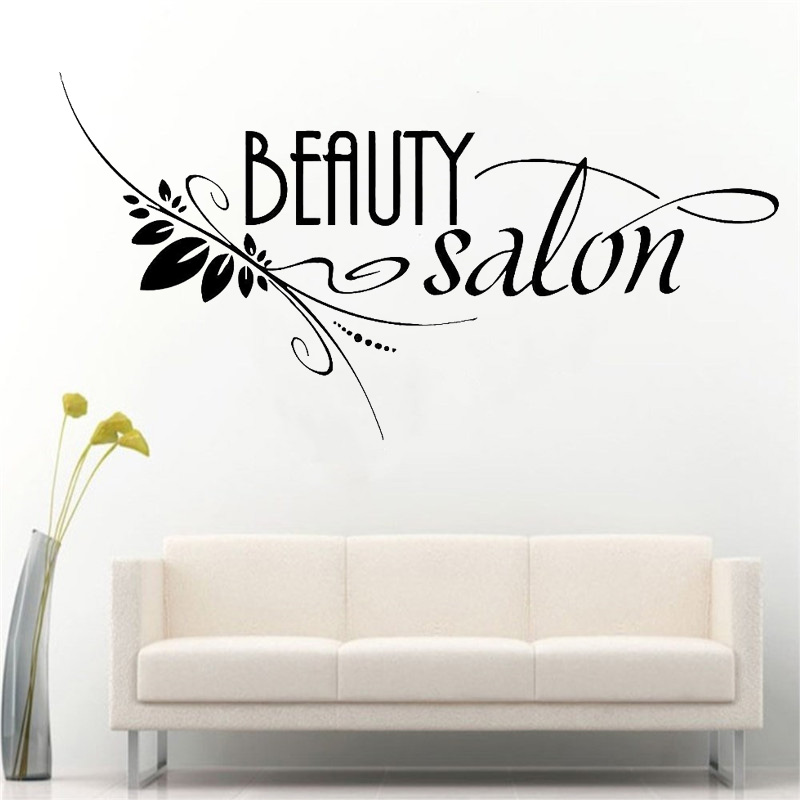 Beauty Salon Sign Vinyl Wall S - Spa Wellness Locations review and price