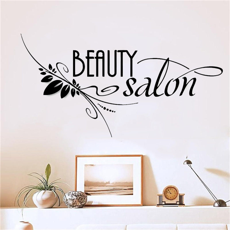 Beauty Salon Sign Vinyl Wall S - Spa Wellness Locations review and price