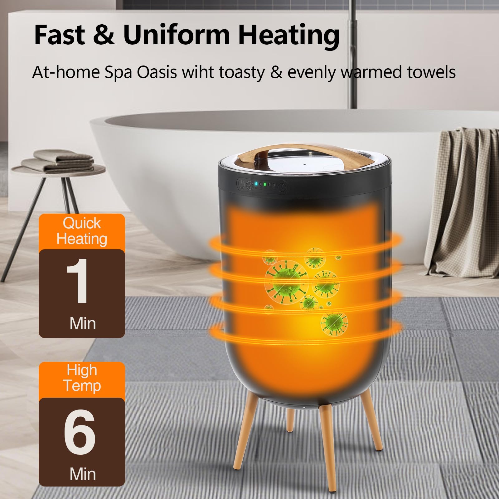 Luxury Spa Towel Warmer Bucket - Spa & Wellness Hotel Diamond Ustroń review and price
