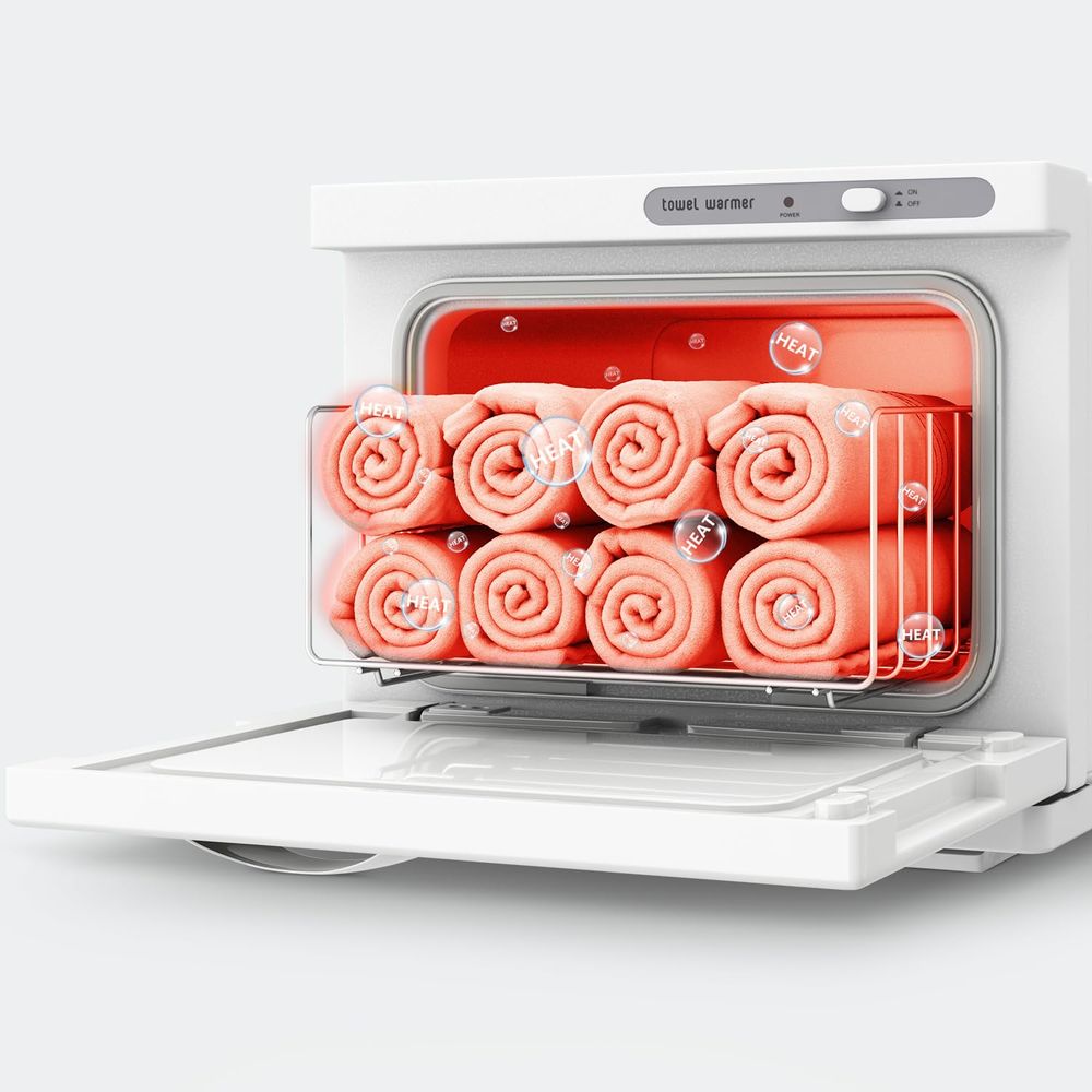 Compact 8L White Towel Warmer  - Spa & Wellness Hotel Diamond Ustroń review and price