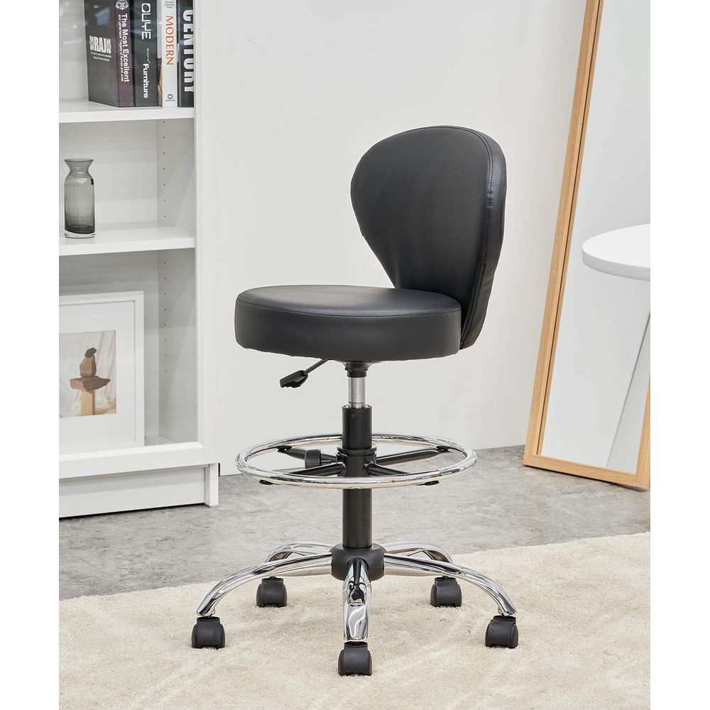 Set of 4 PVC Leather Swivel St - Spa & Wellness Hotel Diamond Ustroń review and price