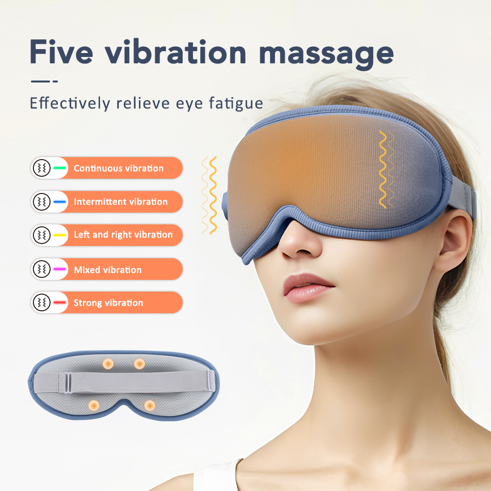 3D Eye Massager 5 Vibration 3  - Eye Mask Heated review and price