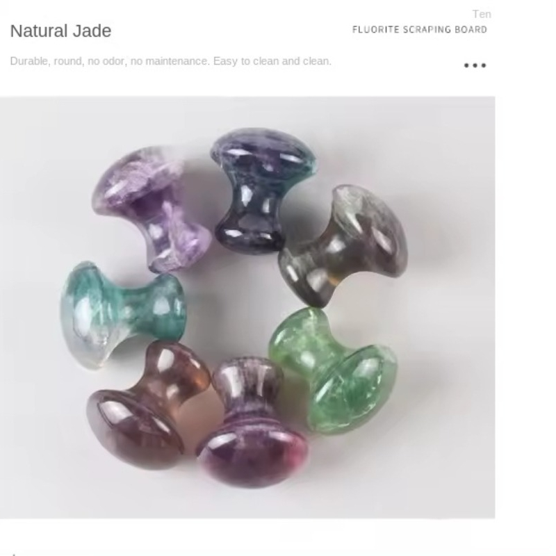 Natural Jade Massager Fluorite - Spa Wellness Beauty review and price