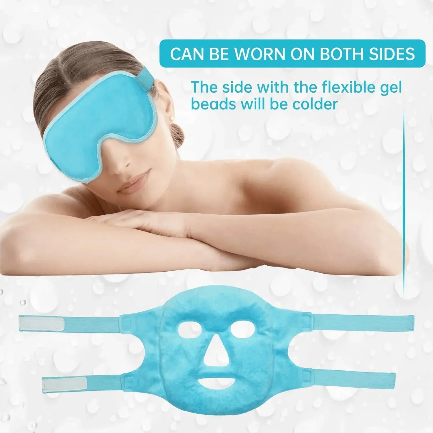 Gel Cooling Ice Face Eye Mask  - Eye Mask Heated review and price