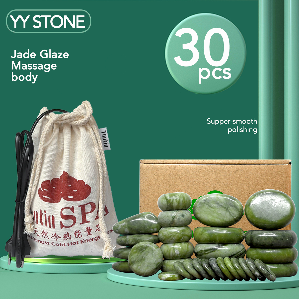 Tontin Jade glaze hot stone ma - Spa Wellness Locations review and price