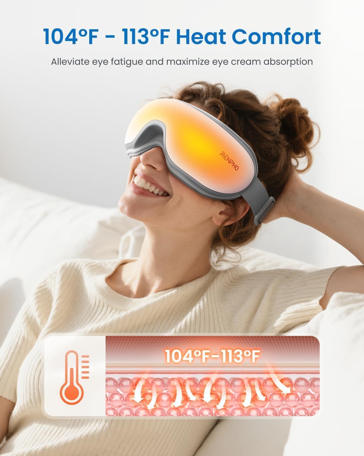 Eye Massager with Heat, FSA HS - Eye Mask Heated review and price