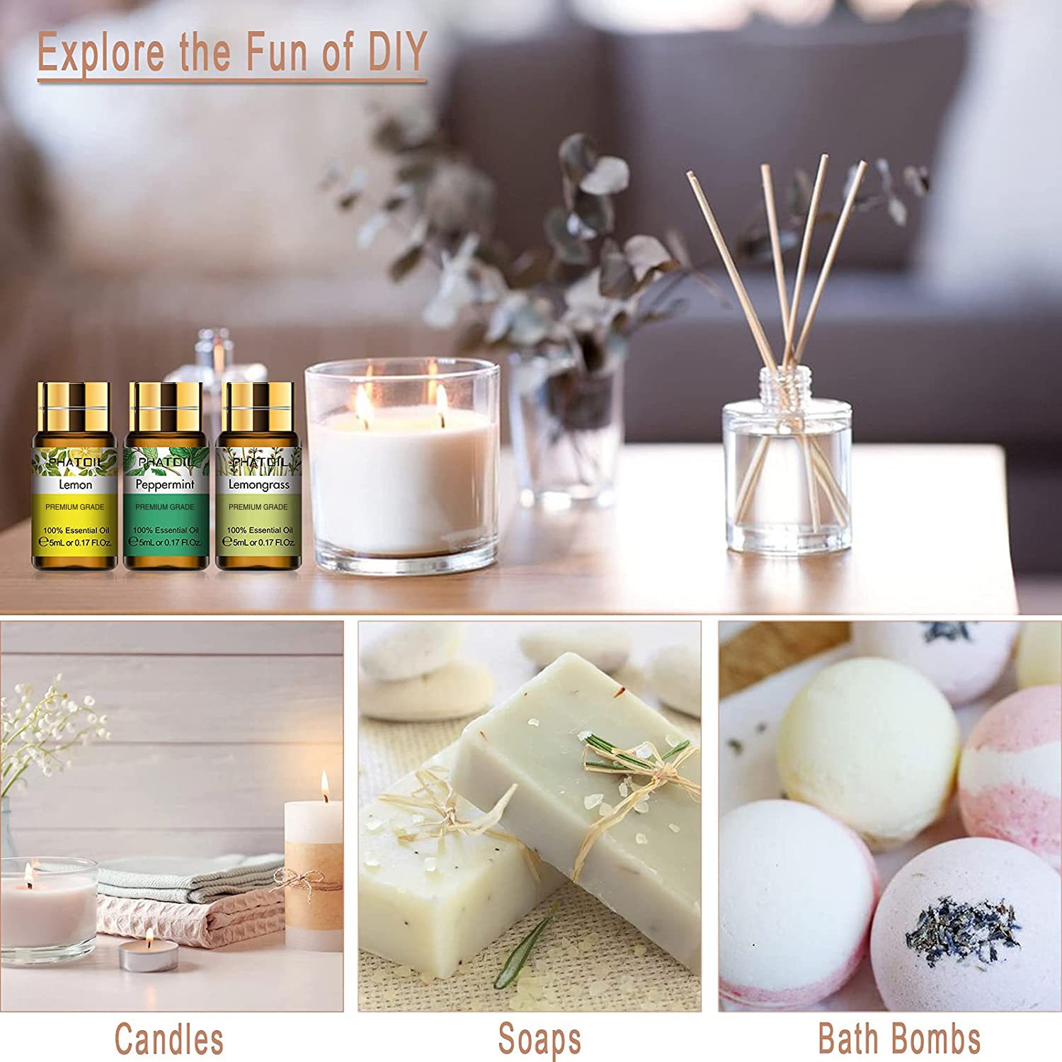 PHATOIL 12pcs Gift Box Pure Es - Spa Wellness Locations review and price
